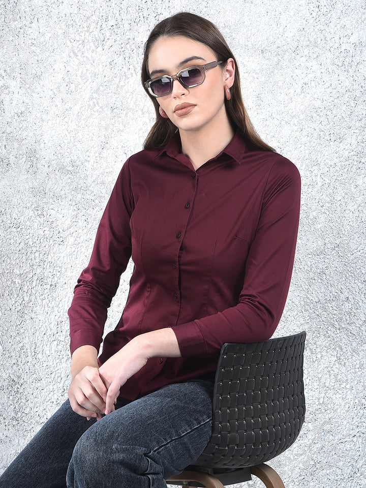 Cranberry Chic Formal Shirt