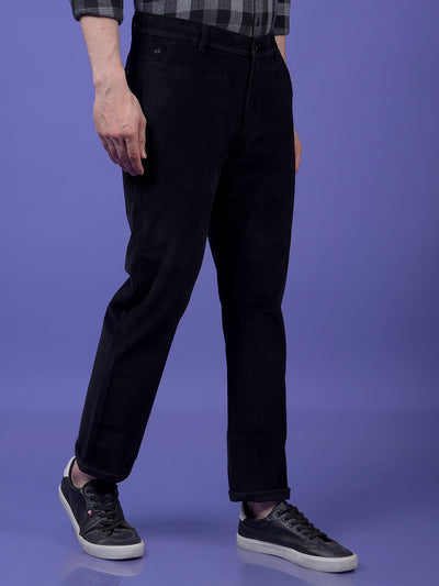 Black Corduroy Trousers