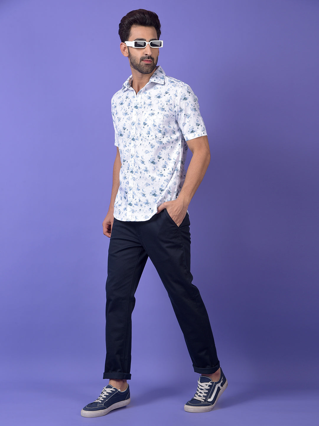 Classic Navy blue Trousers