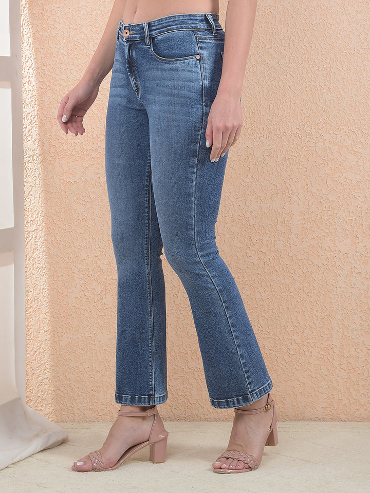 Classic Blue Bootcut Jeans