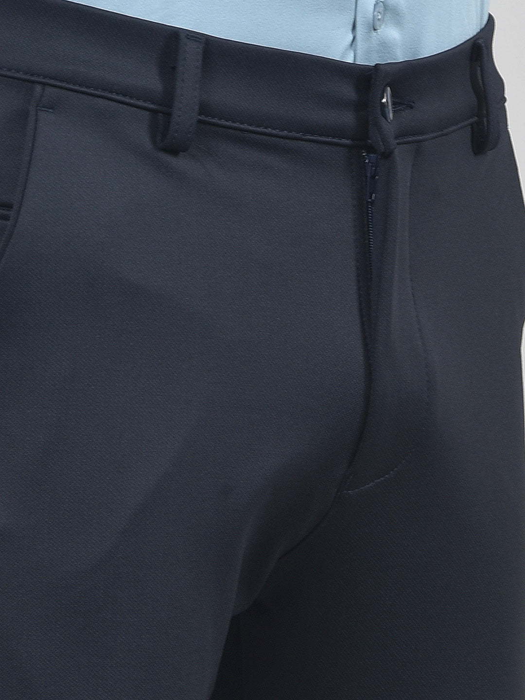 Trendy Navy Blue Trousers