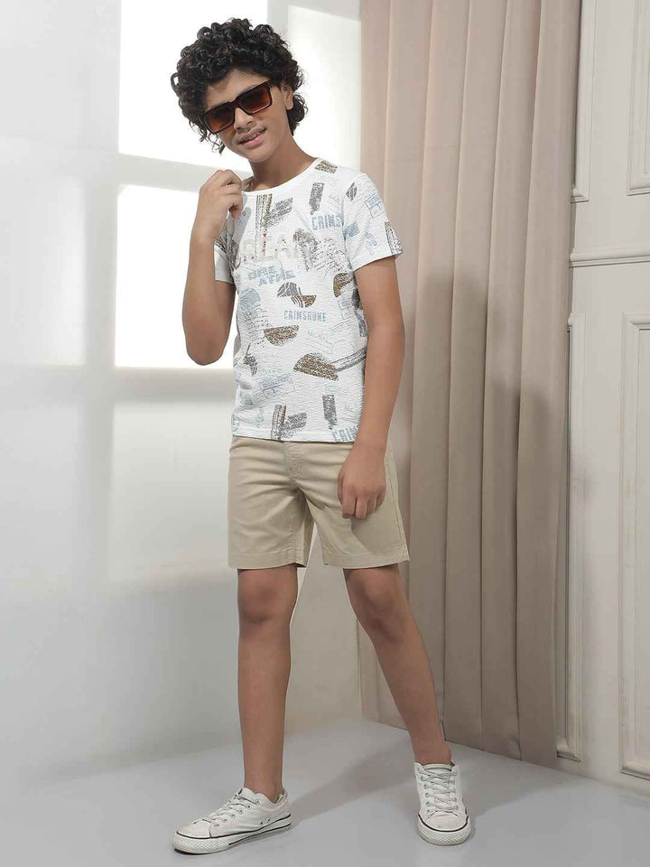 Warm Beige Urban Shorts
