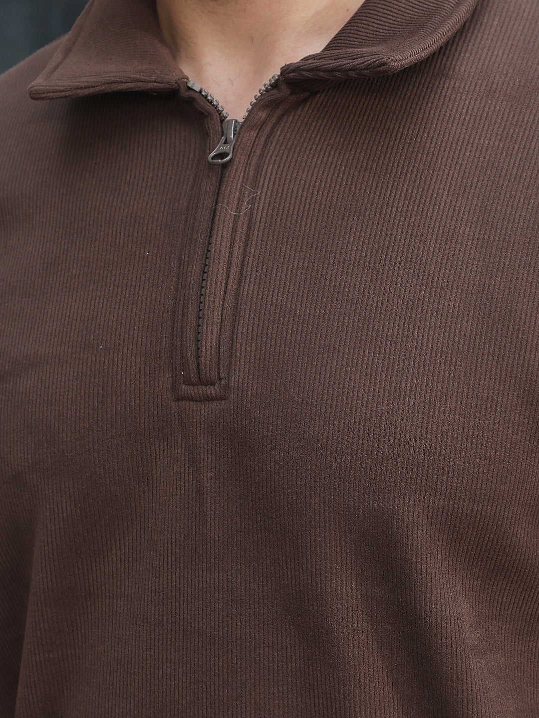 Luxe Mocha Brown Sweatshirt