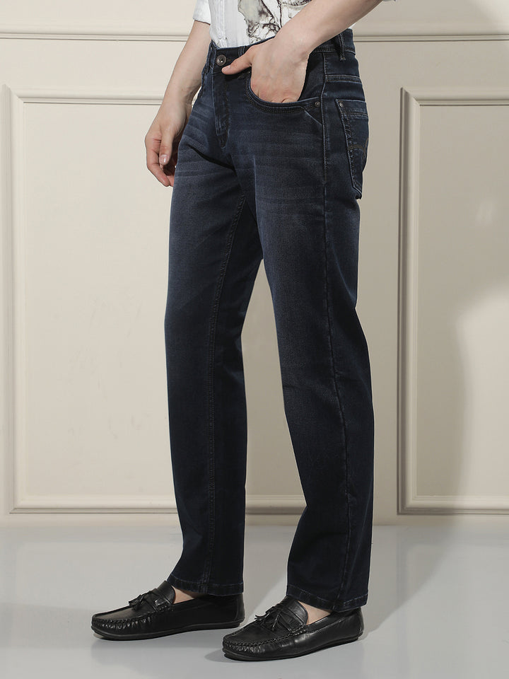 Indigo Blue Straight Jeans