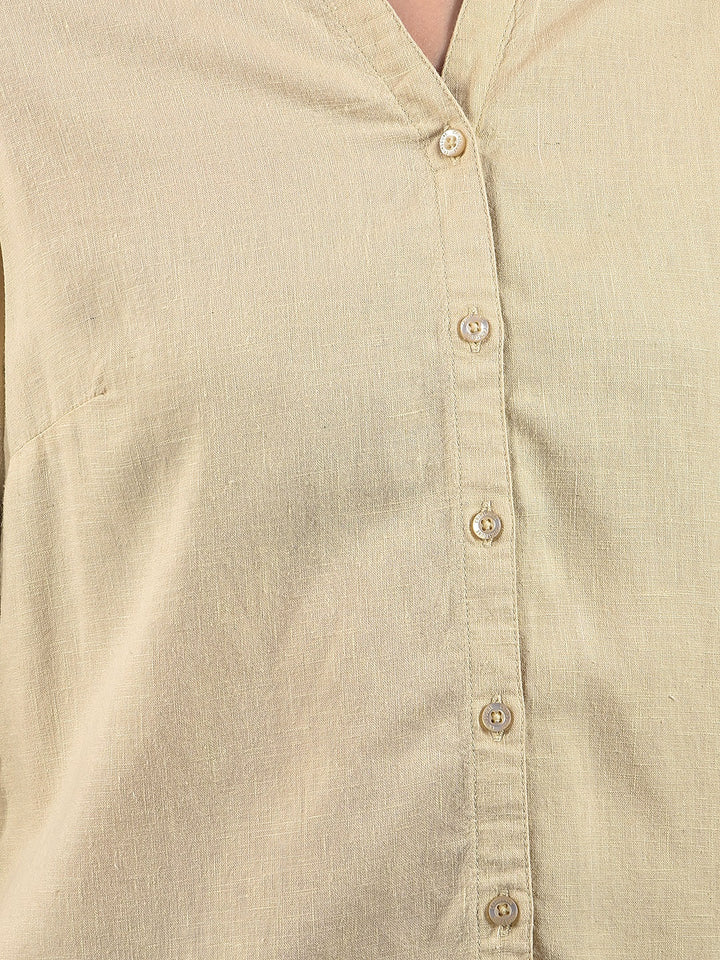 Vanilla Mist Mandarin Shirt