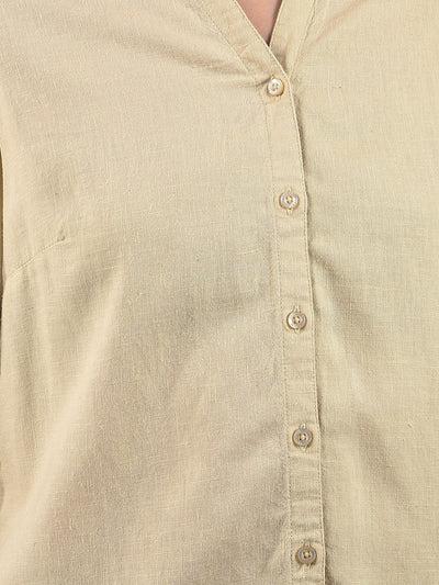 Vanilla Mist Mandarin Shirt