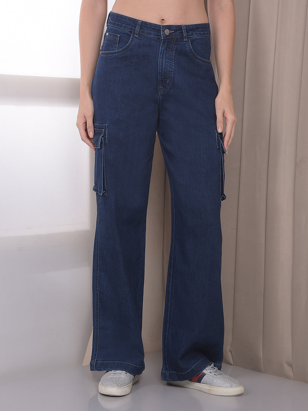 Indigo Blue Cargo Jeans