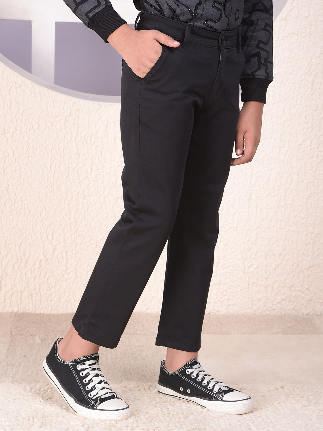 Pure Motion Black Trousers