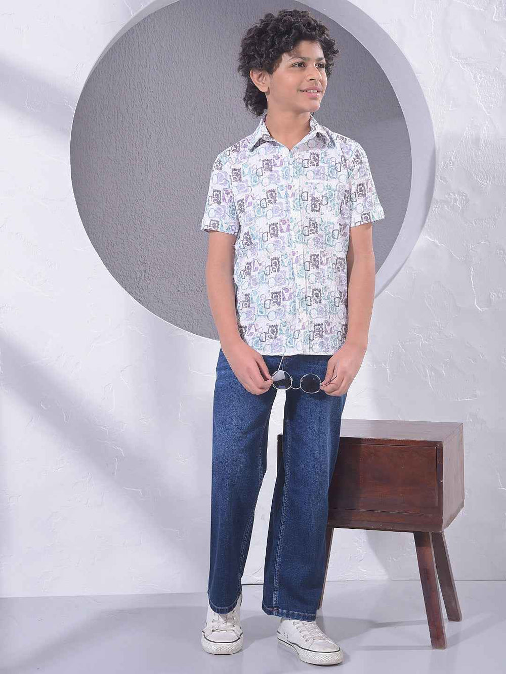 Indigo Blue Baggy Street Jeans