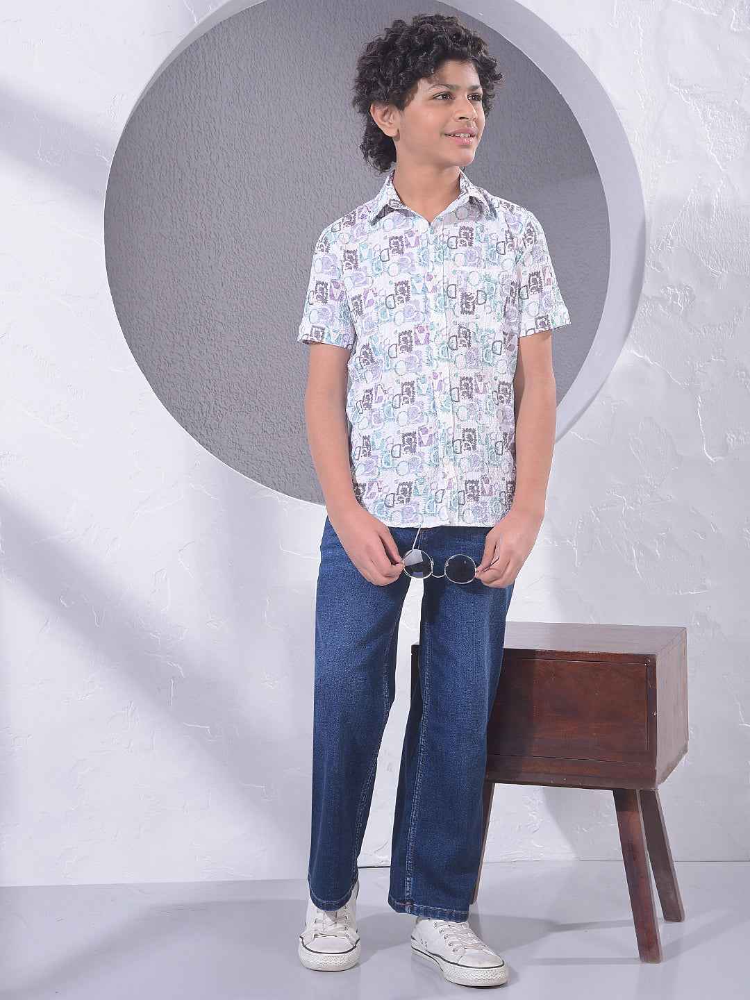 Indigo Blue Baggy Street Jeans