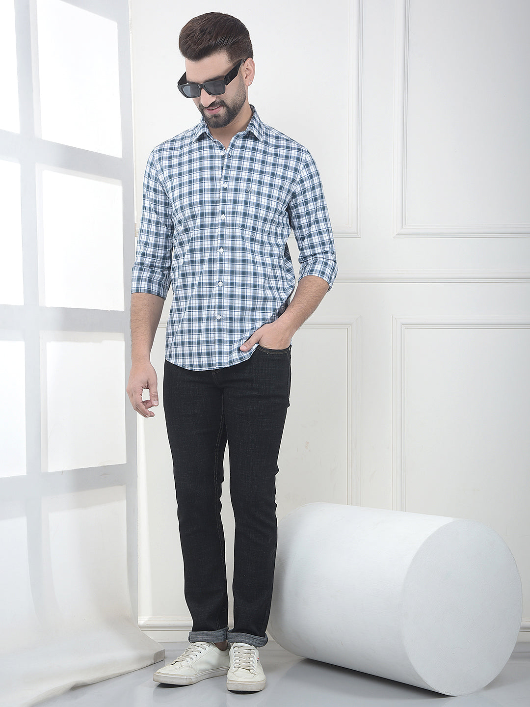 Jet Black Stretch Jeans