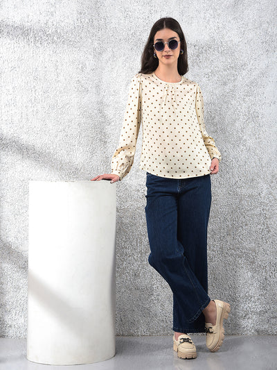 Blue Wide Leg 100% Cotton Jeans