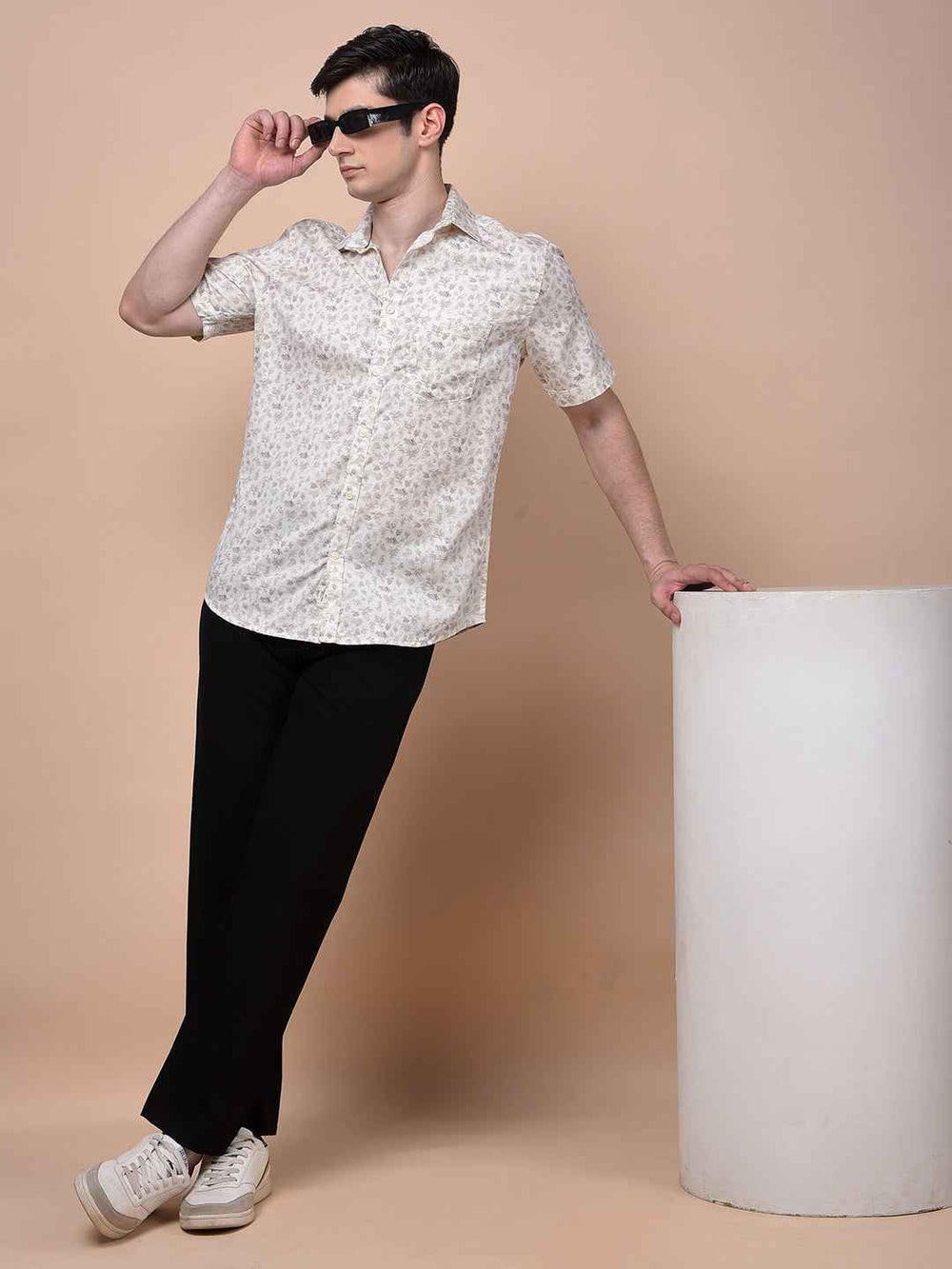 Sharp Black Knitted Trousers