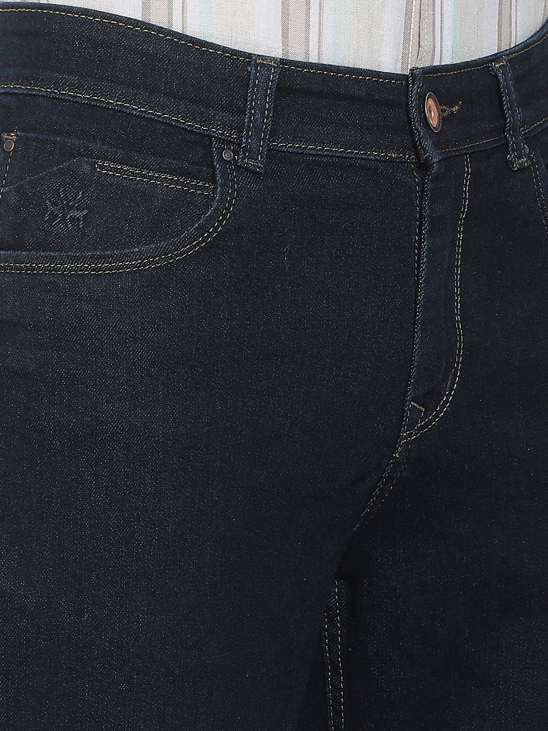 Vibrant Deep Blue Baggy Jeans