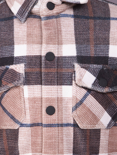 Multi-Color Checked Shacket