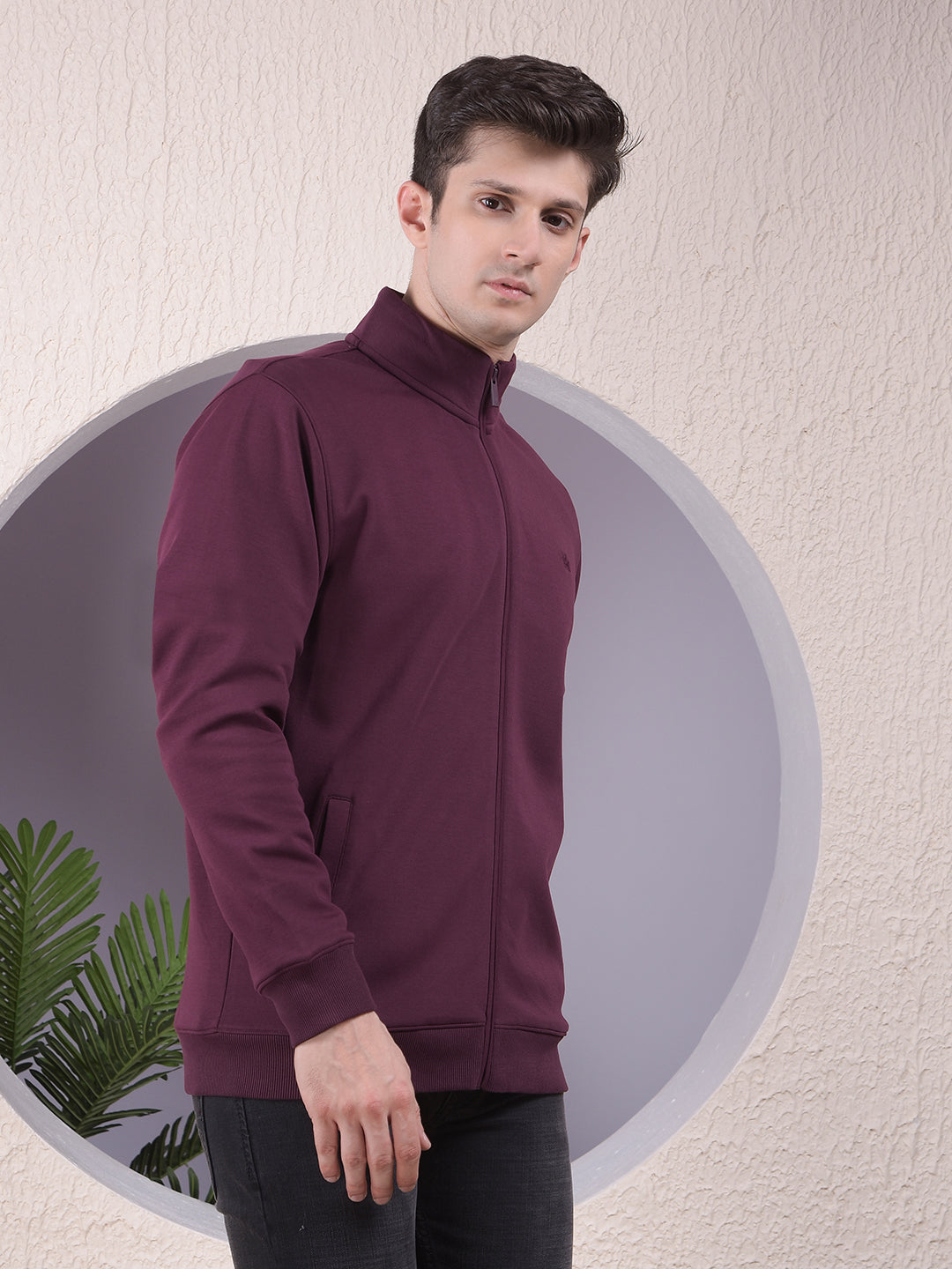 Minimalist Full Zip Sweatshirt