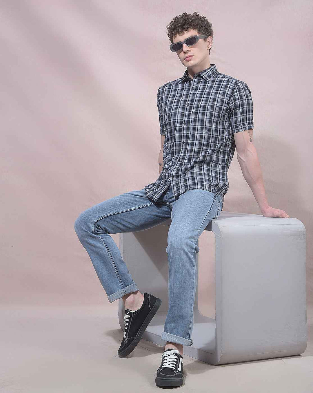 Blue Stretchable Jeans