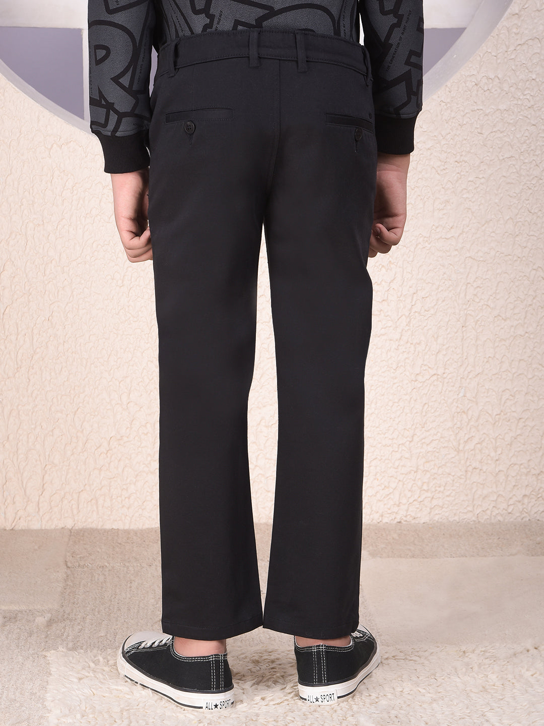 Pure Motion Black Trousers