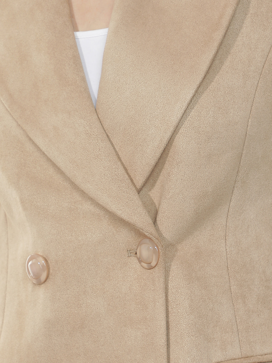 Camel Sand Beige Overcoat