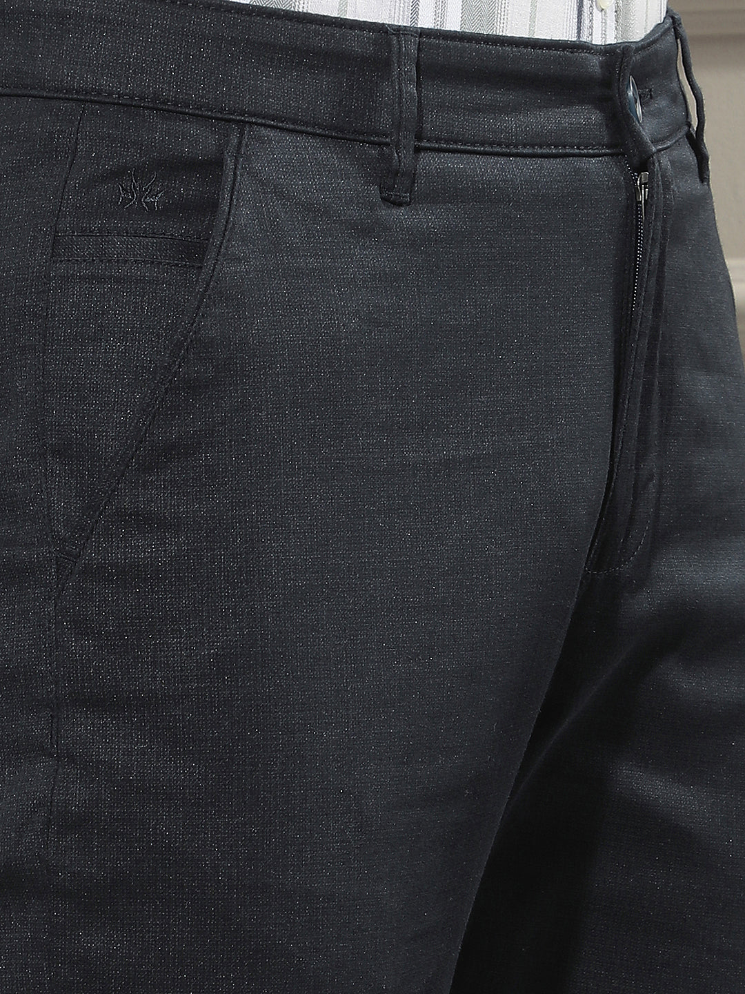 Navy Blue Chino Trousers