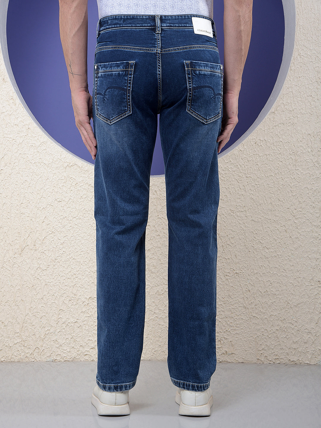 Blue Relaxed Street Jeans