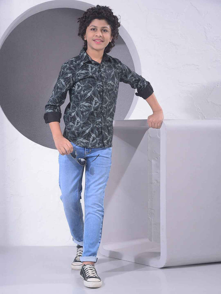 Sleek Blue Chic Jeans