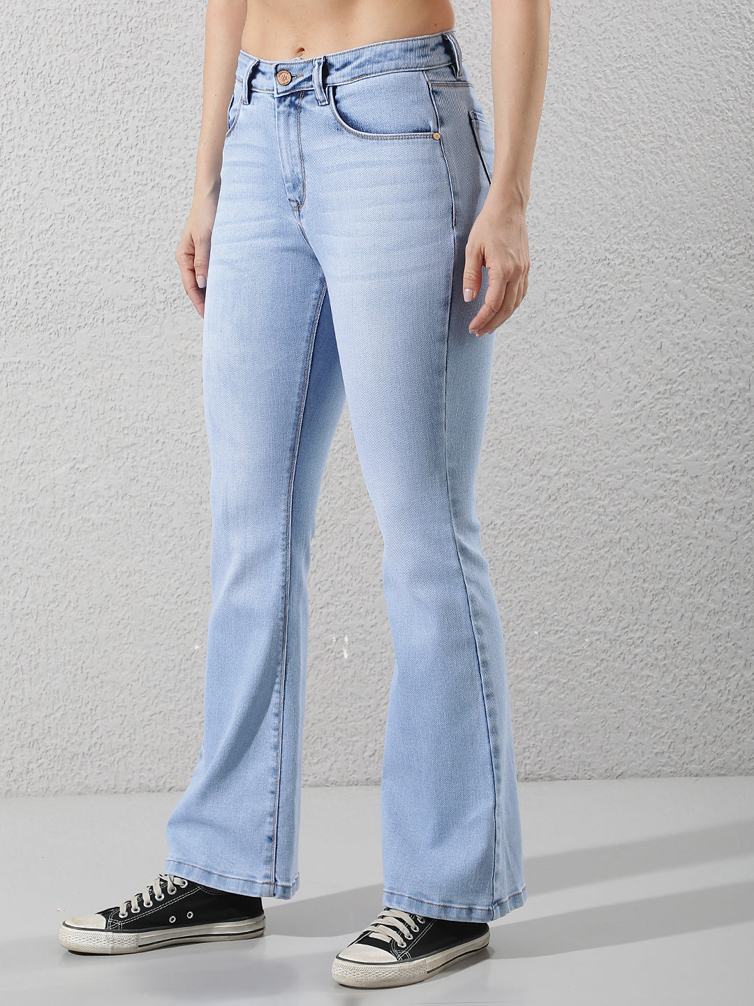 Classic Sapphire Blue Bootcut Jeans
