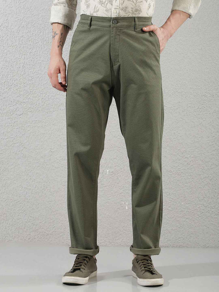 Classic Olive Trousers