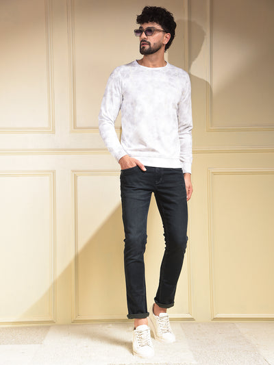 Off White Printed Sweatshirt