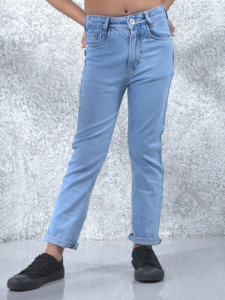 Premium Blue Straight Jeans