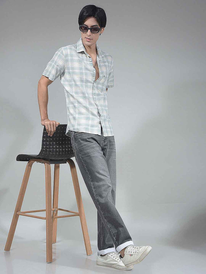 Smoke Grey Modern City Jeans