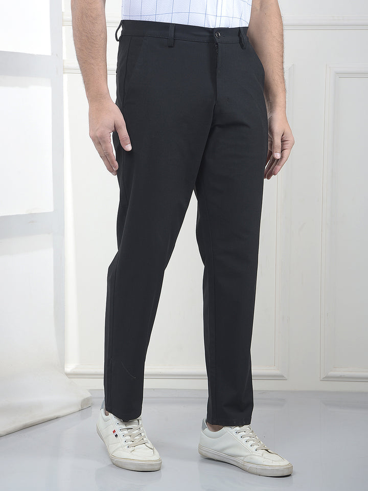 Black Knitted Trousers