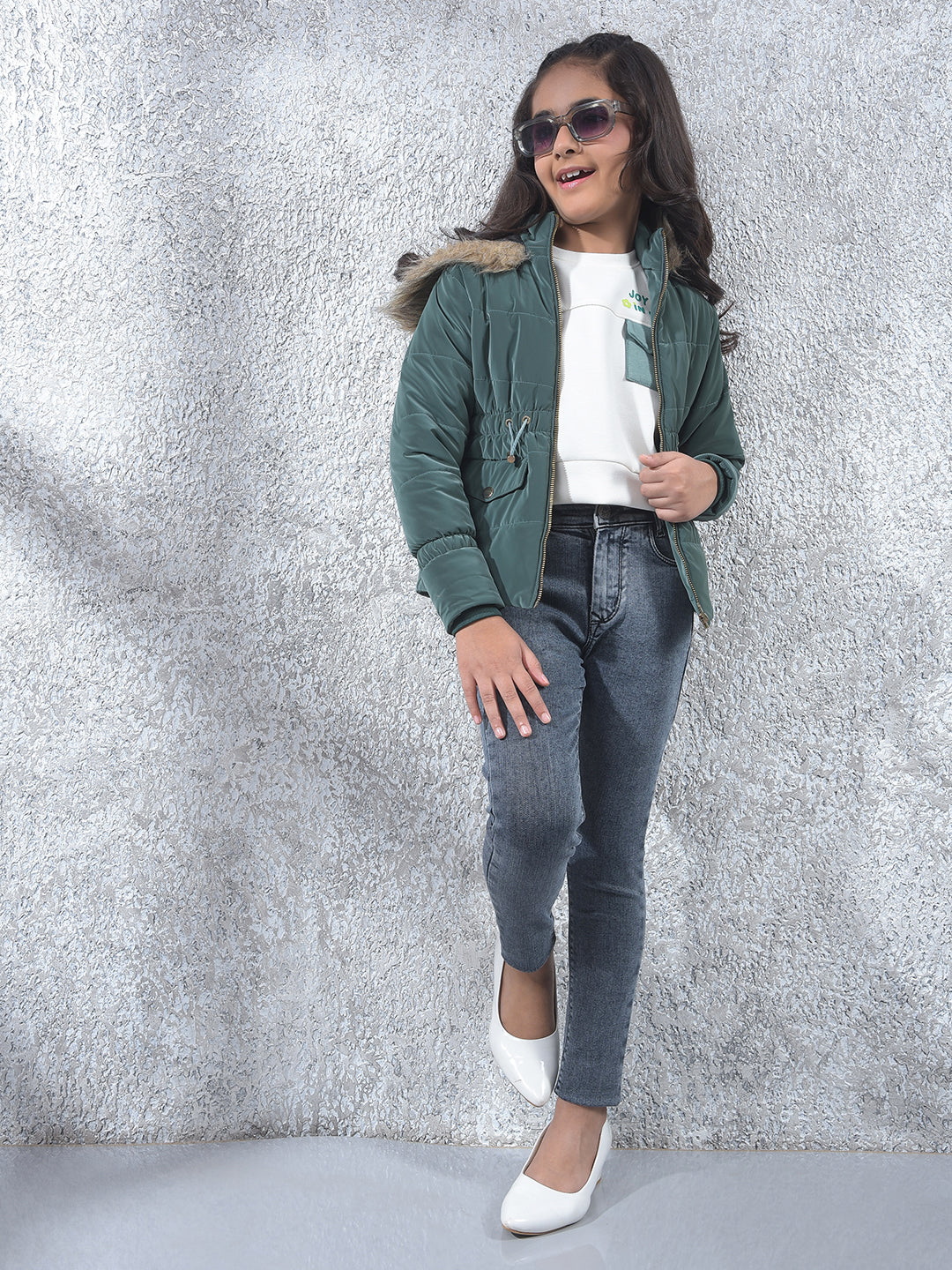 Sleek Grey Skinny Jeans