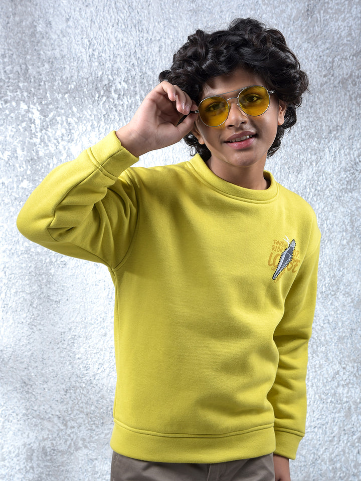 Green Oversize Sweatshirt