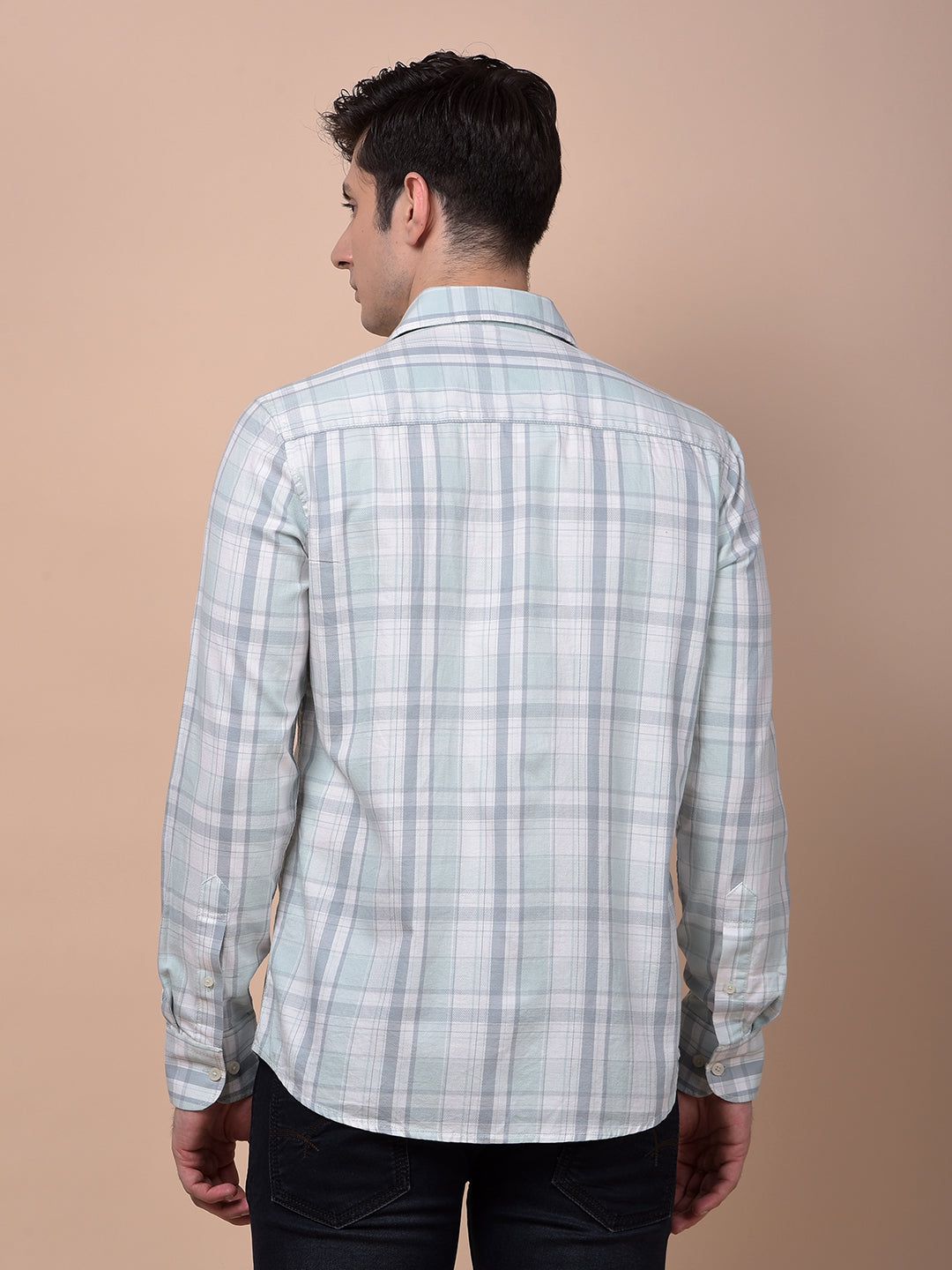 Multi-Color Checked 100% Cotton Shirt