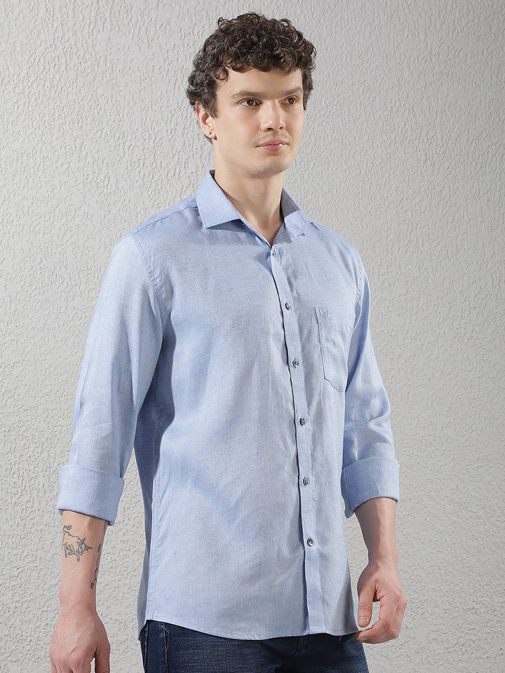 Linen Blue Shirt