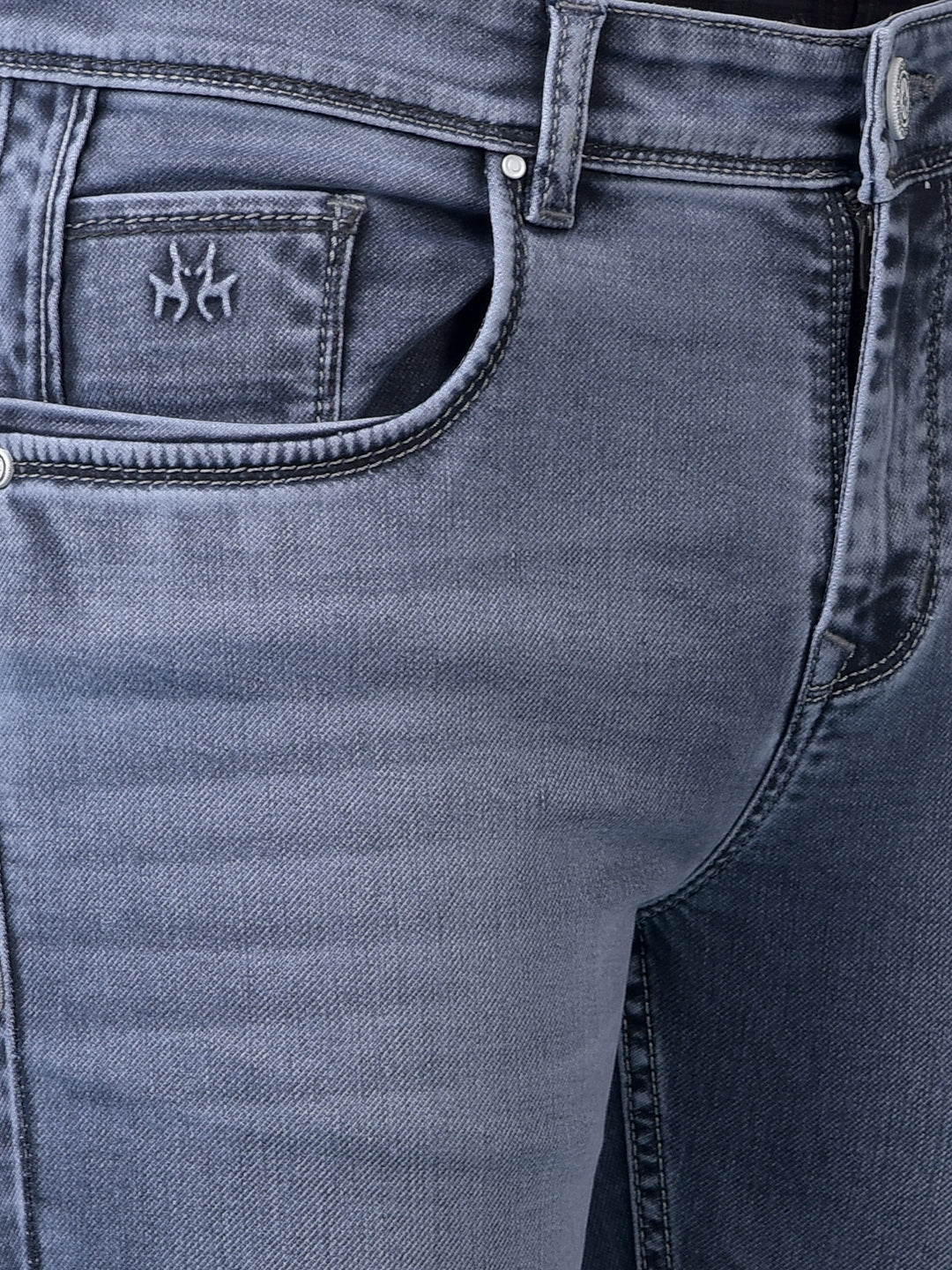 Grey Straight Jeans