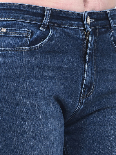 Midnight Straight Crop Jeans