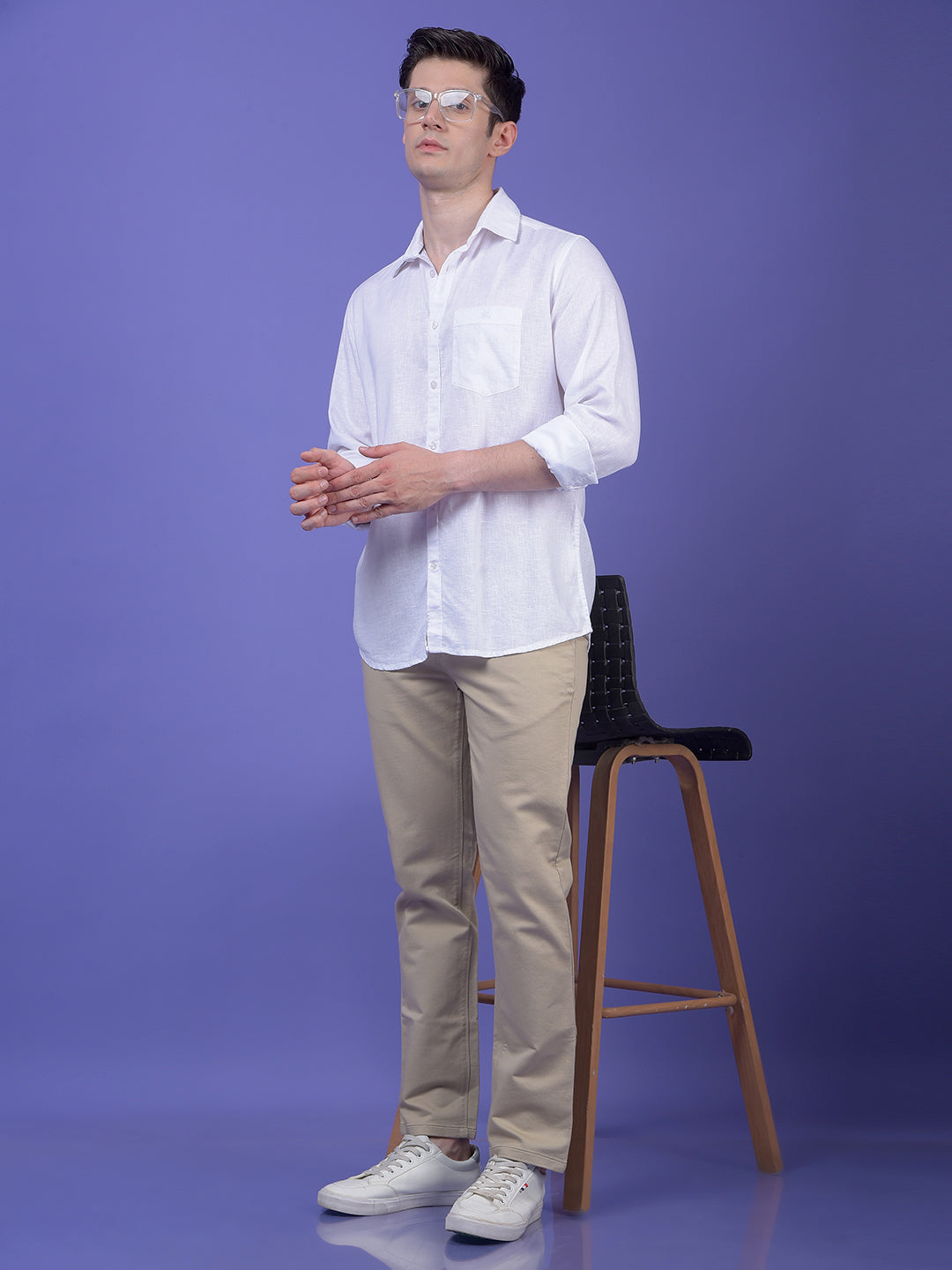 White Linen Shirt