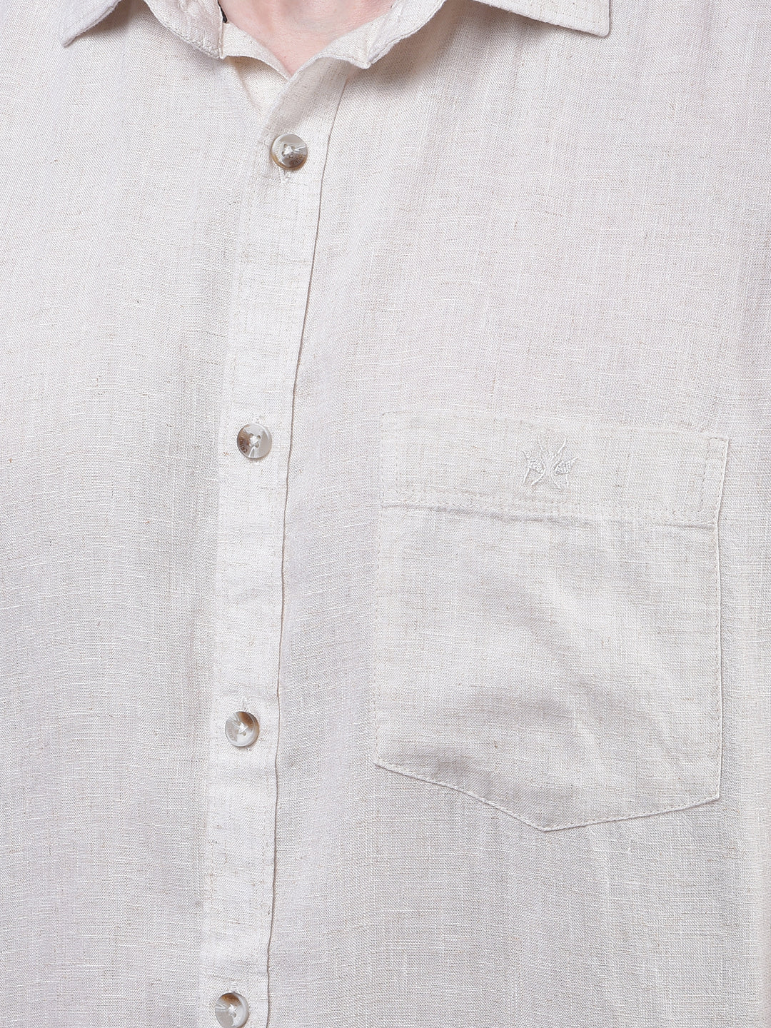 Off White Linen Shirt