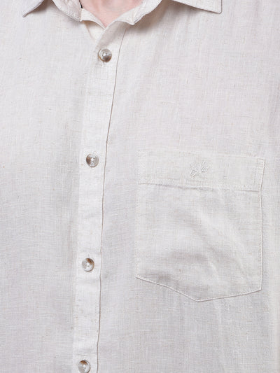 Off White Linen Shirt