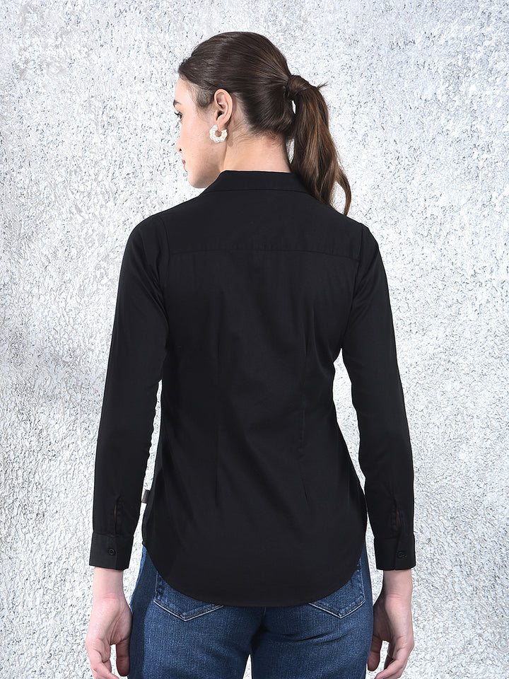 Noir Sculpt Formal Shirt