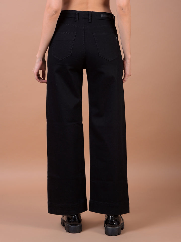 Black Wide Leg Jeans