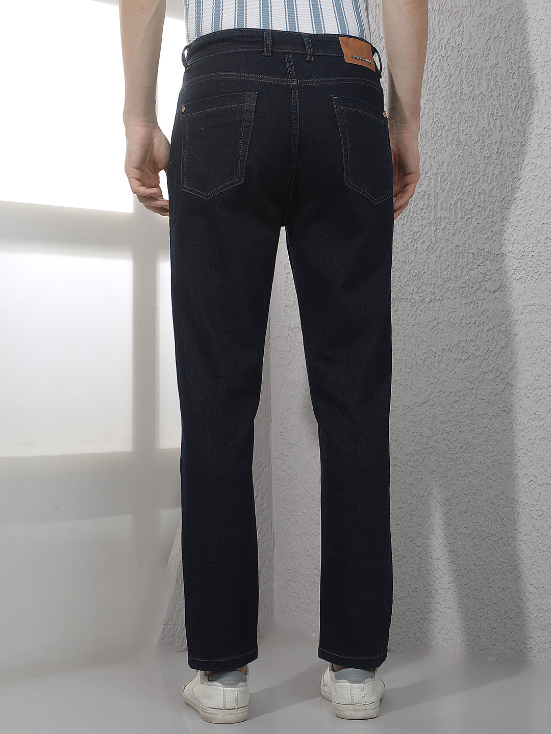Sleek Deep Navy Navy Blue Jeans