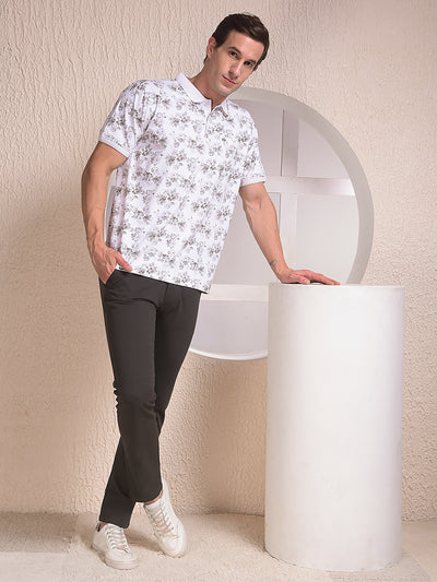 Classic Monochrome Grey Trousers