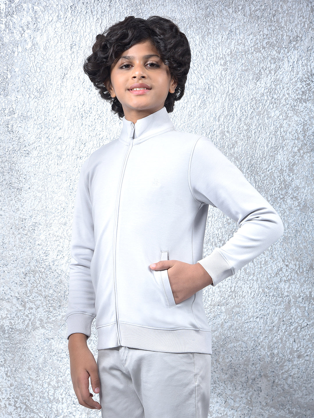 Casual Grey Sweatshirt