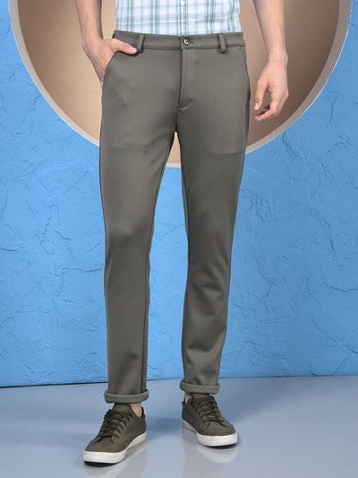 Dreamy Olive Knitted Trousers