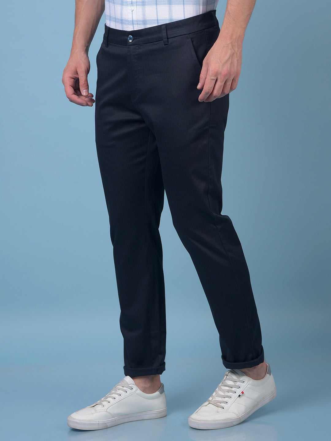Bold Navy blue Trousers