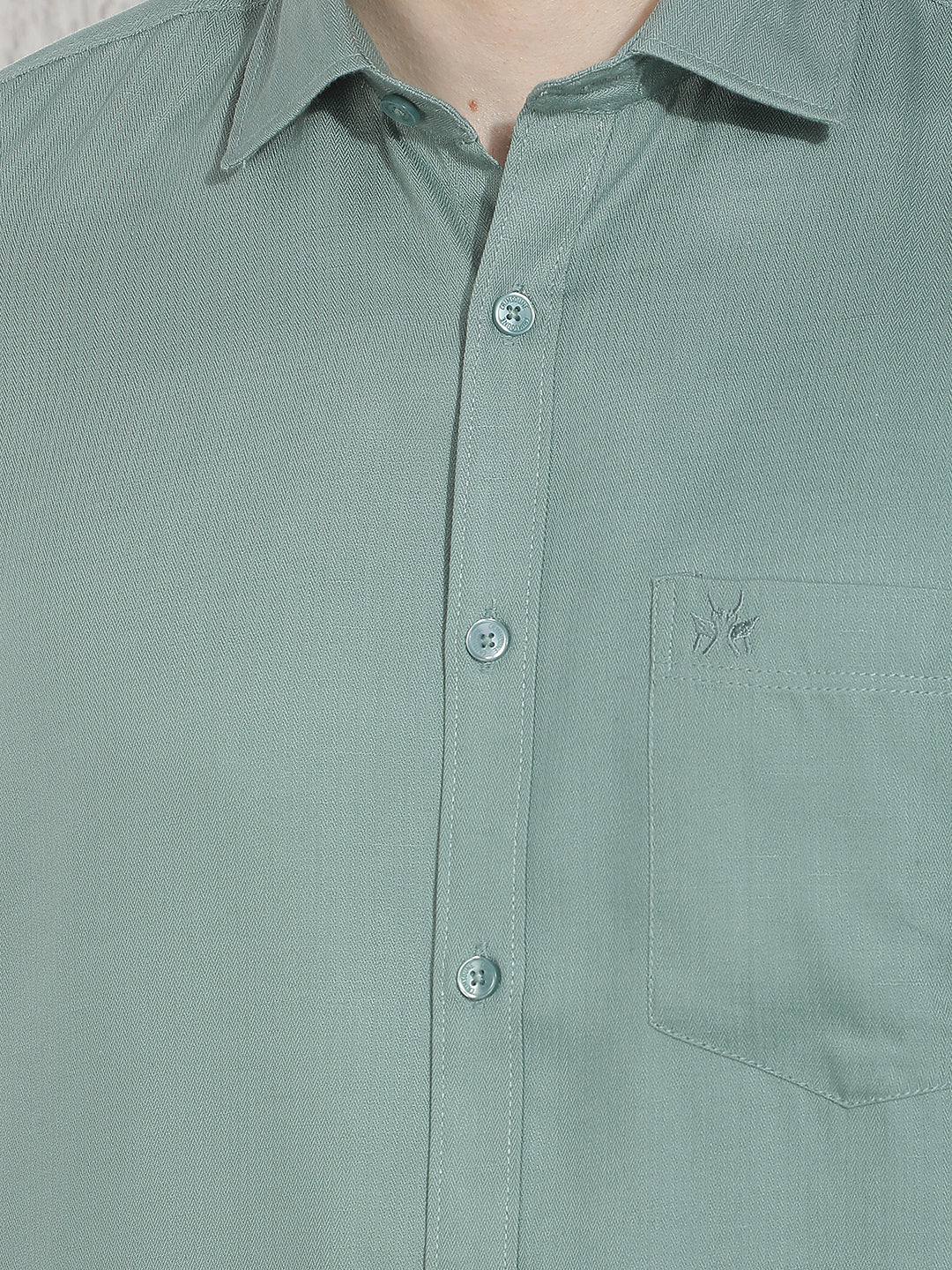 Urban Emerald Green Casual Shirt