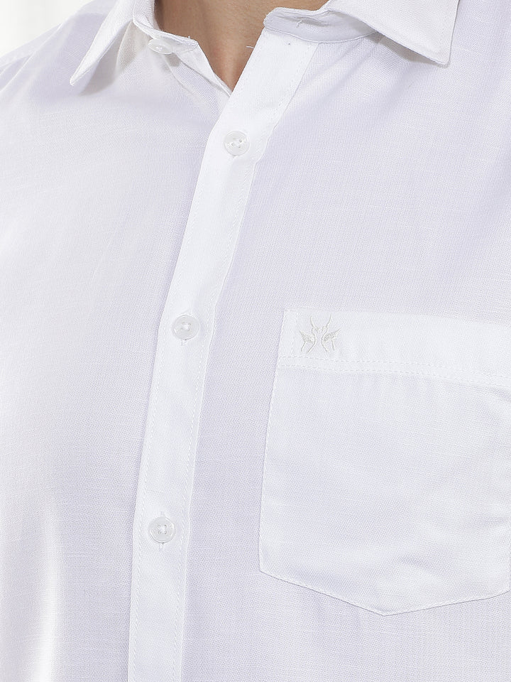 Classic White Casual Shirt